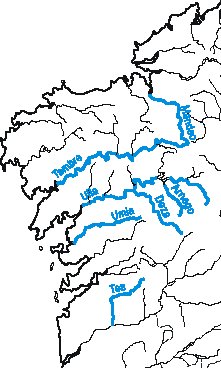 Mapa de distribucin da Madreperla .