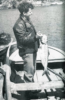 Fotografa del libro "Pescadores del ro Mio". Eliseo Alonso.